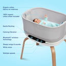 Smart Sense Soothing Baby Swing - Beige/Grey