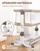 Baby Bassinet Bedside Sleeper - Camel