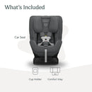 Rove Convertible - 2-in-1 Car Seat - Greyson - Grey Mélange