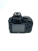 USED Nikon D3400 Digital SLR Kit (Black) with AF-P 18-55mm f3.5-5.6 G VR DX Lens