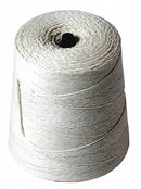 San Jamar 5/64 in dia. Cotton Twine Butchers Twine, White, 1,625 ft - BT30GR