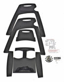 Koala High Chair, 17 1/4 in Width (In.), 23 1/2 in Depth (In.), 29.5 in Height (In.), Black, Plastic - KB833-02-KD