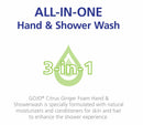GOJO Foam, Body Wash, Citrus Ginger, 1250mL, Cartridge, PK 3 - 8813-03