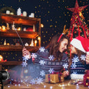 Outdoor Waterproof Christmas Snowflake LED Projector Lights With Remote Control
