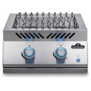 Built-In 700 Series 18" Dual Range Top Burner Propane, Stainless Steel
