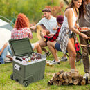 12 Volt Car Refrigerator Portable Car Fridge With Adjustable Range-50L