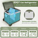 12 Volt Car Refrigerator Portable Car Fridge With Adjustable Range-50L