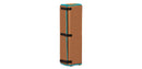 Dream On Me Zodiak Portable Play Yard With Carry Bag, Coffee/Blue