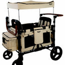 Keenz XC+ Luxury Comfort Stroller Wagon 4 Passenger- Mocha