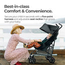 Trek Lite Lightweight Baby Stroller - Grey