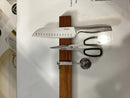 Acacia Wood Magnetic Wall Bars - Set of 2