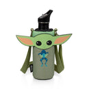 Bottle Cooler with 24 fl oz Water Bottle - Green