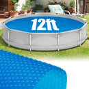 12ft X 30in Round Above Ground Swimming Pool With 12 Ft Pool Cover