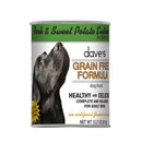 Dave's, Grain-Free Pork & Sweet Potato Entrée, Canned Dog Food, 13 oz