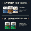 Varathane Premium Semi-Gloss Clear Oil-Based Polyurethane 0.5 pt, Pack of 4