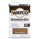 WATCO Transparent Dark Walnut Oil-Based Danish Oil 1 pt, Pack of 6