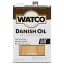 WATCO Transparent Natural Oil-Based Danish Oil 1 gal, Pack of 2