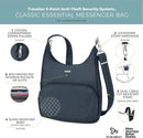 Anti-Theft Classic Essential Messenger Bag