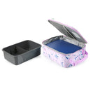 Upright Lunch Bag - Floral Lilac