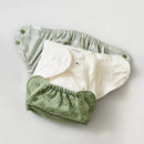 Inner Organic Cotton Reusable Infant Diaper - Size 1 - 3ct: 7 to 17 lbs, White, Cotton Material