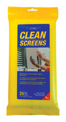 Ettore Screen Cleaner 25 ct Wipes, Pack of 12