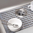 OXO 11.3" x 12.8" Silicone Sink Mat Gray