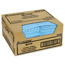 Chix Tough Towels, 13 1/4 X 24, Blue/White, 150/Carton - CHI0312
