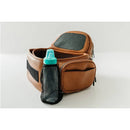 Vegan Leather Hip Seat Baby - Carrier Cognac
