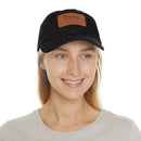 Old School Pictureline Leather Patch Hat