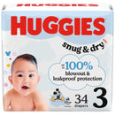 Snug & Dry Diapers - Size 3 - 34ct