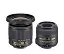 Nikon Landscape & Macro 2 Lens Kit w/10-20mm f/4.5-5.6 and 40mm f/2.8