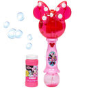 Minnie Mouse Lights and Sound Bubble Wand - Fun Bubble Toy