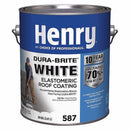 Henry Dura-Bright Smooth White Elastomeric Roof Coating 0.9 gal, Pack of 4