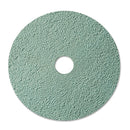 3M Burnish Floor Pad 3100, 20" Diameter, Aqua, 5/Carton - MMM08753