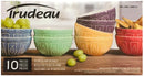 Porcelain 4.5 Inch Bowl Variety Set - 10 Count