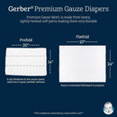 5 Count Heavyweight Gauze Prefold