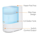 0.5 Gallon Warm Mist Humidifier