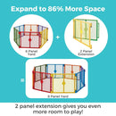 Superyard 2-Panel Play Yard Extension - ColorPlay