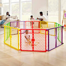Super Wide Baby Gate & Playpen - Multicolor