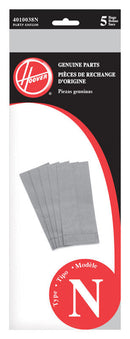 Hoover Vacuum Bag For Hoover PortaPower Cleaners 5 pk Type N