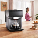 500 Series Fully Automatic Espresso and Coffee Machine - Dark Silver