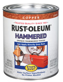 Rust-Oleum Stops Rust Indoor and Outdoor Hammered Copper Protective Paint 1 qt, Pack of 2