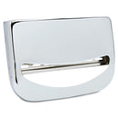 Boardwalk Toilet Seat Cover Dispenser, 16 X 3 X 11 1/2, Chrome - BWKKD200
