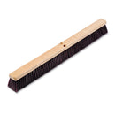 Boardwalk Floor Brush Head, 3 1/4" Maroon Stiff Polypropylene, 36" - BWK20336