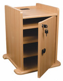 Balt Cabinet, Optional, Presentation Cart, Teak - 34459