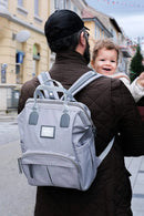 Beaba Wellington Backpack Diaper Bag - Grey