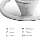 Vibration Baby Swing - Gray