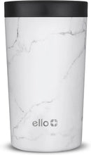 Vacuum Insulated Stainless Steel Travel Mug - White Marble