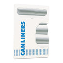 Boardwalk High-Density Can Liners, 45 Gal, 13 Microns, 40" X 46", Natural, 250/Carton - BWK404616