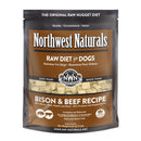 Northwest Naturals Frozen Bison & Beef Nuggets, 6 lb